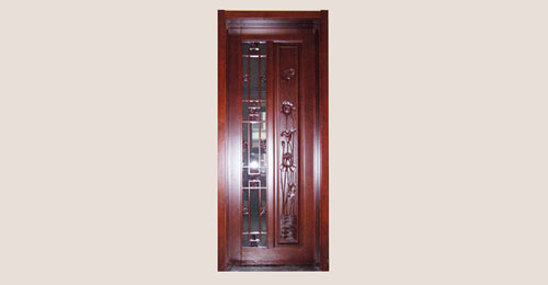 喀什卧室门选红木门中式风格还是白色好