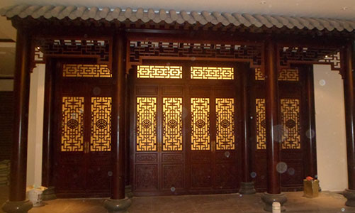 喀什传统仿古门窗浮雕技术制作方法