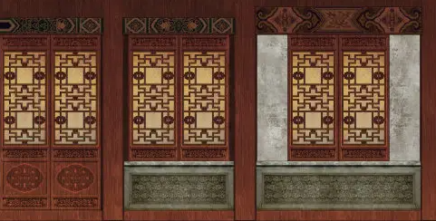 喀什隔扇槛窗的基本构造和饰件